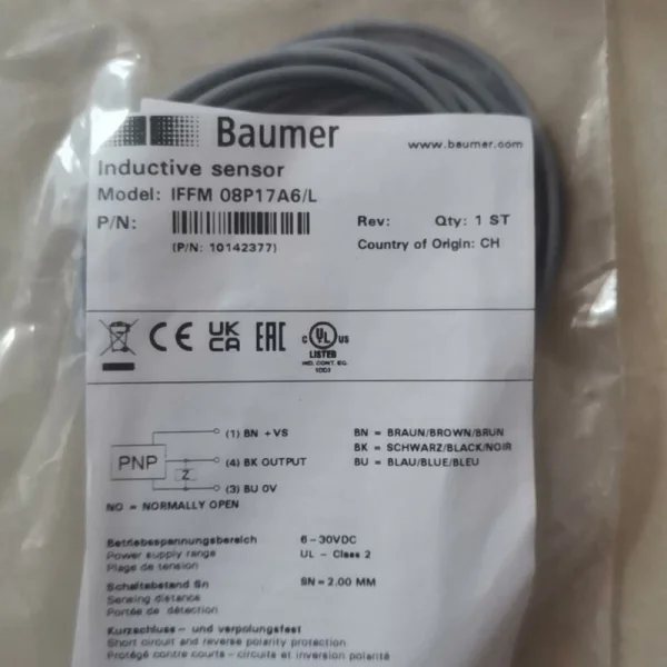 

1 шт. новый датчик 10142377 Iffm 08p17a6l, новый оригинальный точечный Plc