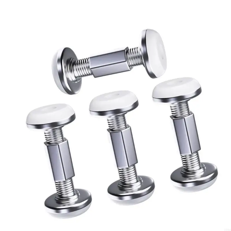 4Pcs Furniture Leg Stabilizers Adjustable Nonslip Base Corrosion Resistant Headboard Stoppers Bed Shock Hardware
