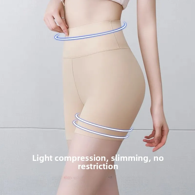 الصيف السيدات السراويل جلد arkskin رقيقة ركوب السراويل عالية الخصر البطن التحكم المحملة ربع طول Fitn قاعدة طبقة السراويل