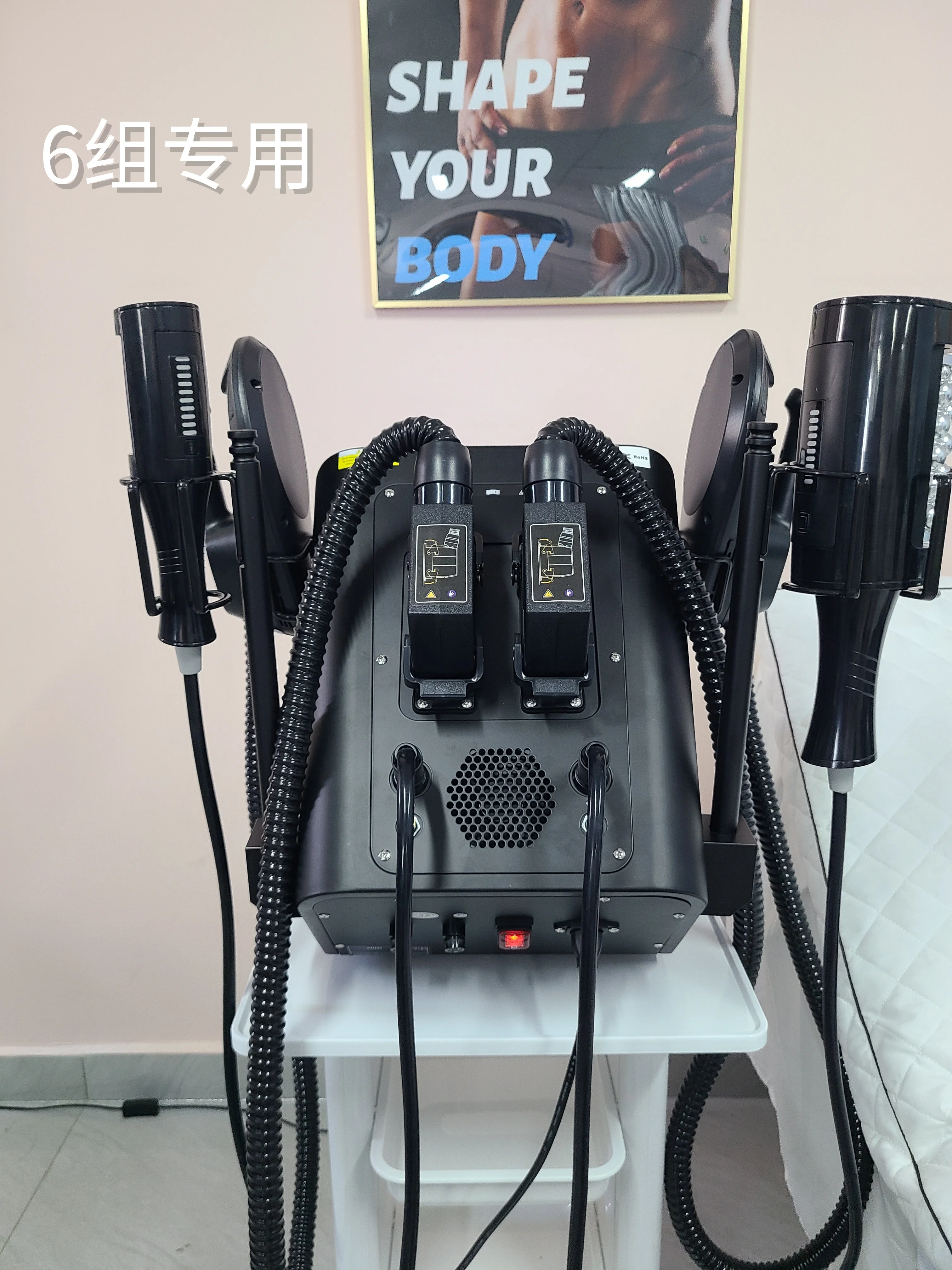 

New 2-in-1 vacuum internal rolling fat block 360 degree massage weight loss machine, used for body fat removal and relaxation be