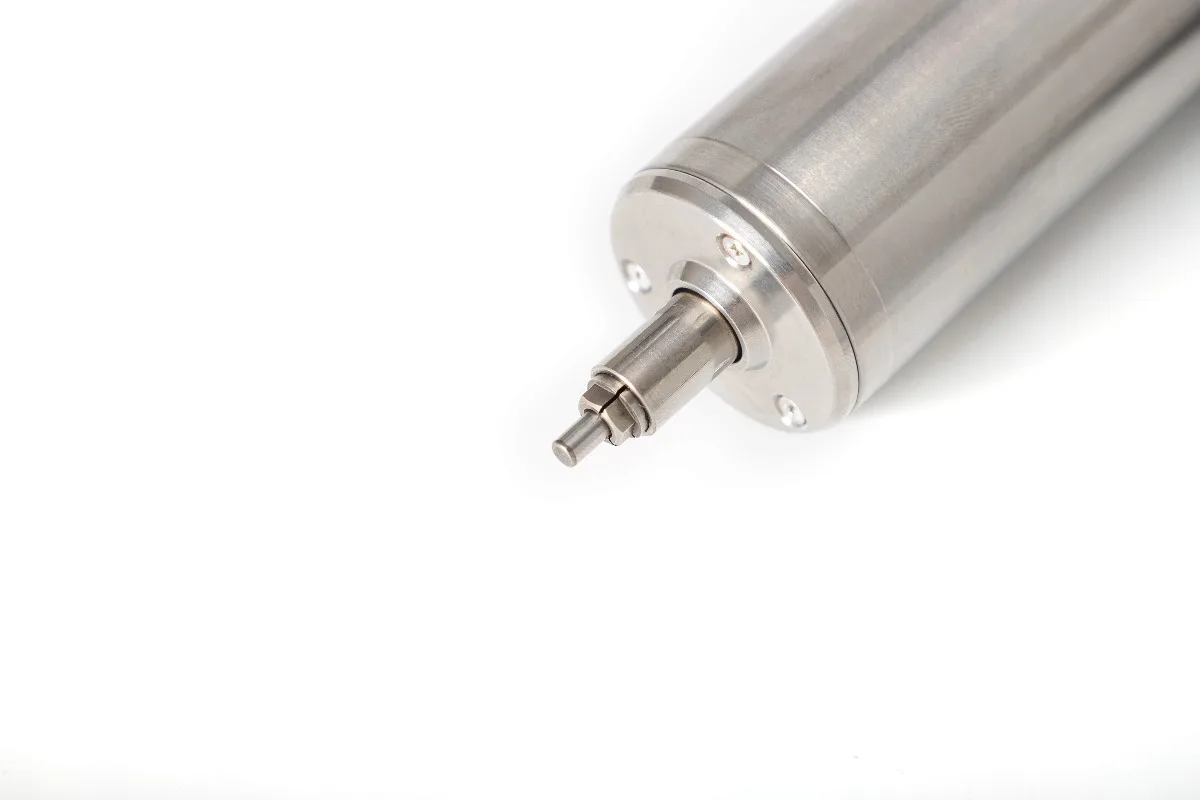 ديسي 350 واط 60000 دورة في الدقيقة 60 فولت محركات المغزل لآلة طحن الأسنان 1.35 كجم 40 مللي متر 1333 هرتز 0.056NM 3.5A