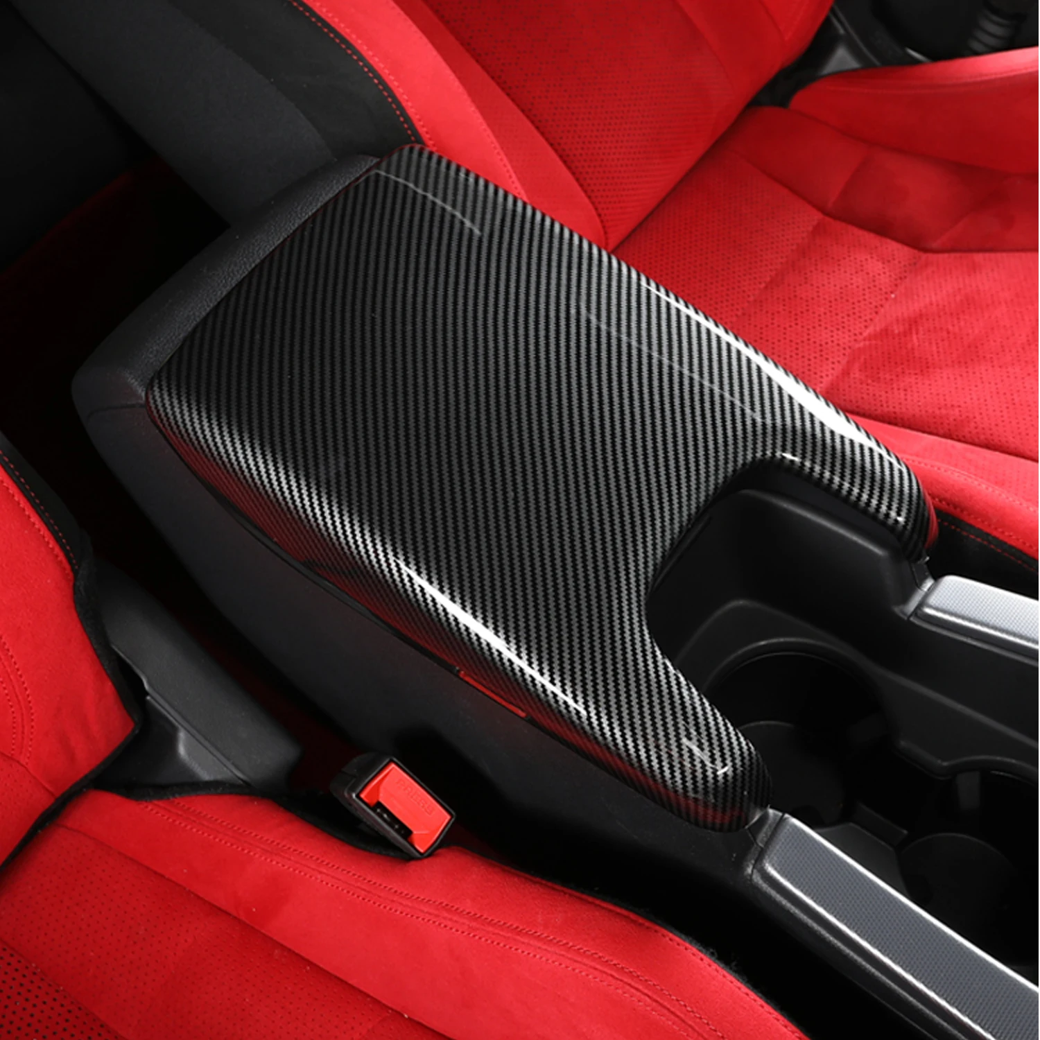 

For Honda Civic 11th Gen 2022-2025 Center Console Armrest Glove Box Cover Panel Trim Overlay Car Interior Accessories 1pc