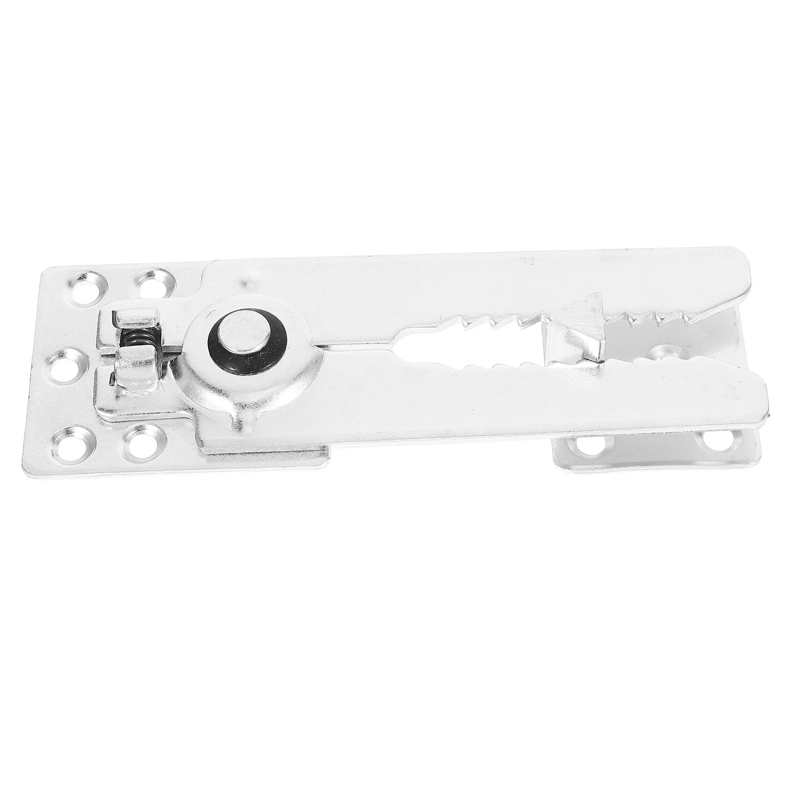 

Alligator Buckle Connector Furniture Clips Hardware Couch Sectional Connectors Bracket for Sofas Silver