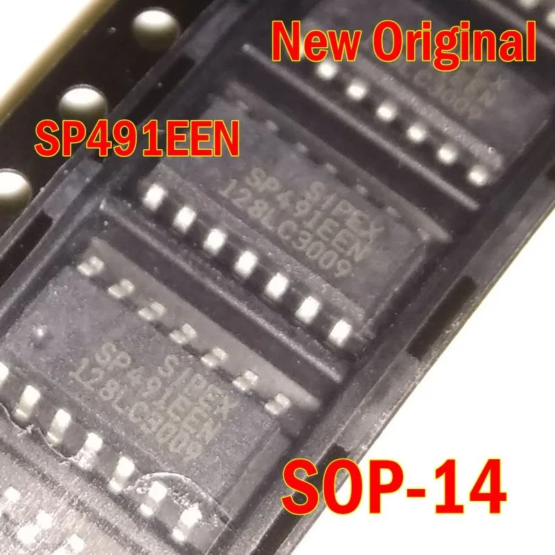

5Pcs to 500Pcs New Original Sp491Een Sop-14 Enhanced Full Duplex Rs-485 Transceivers