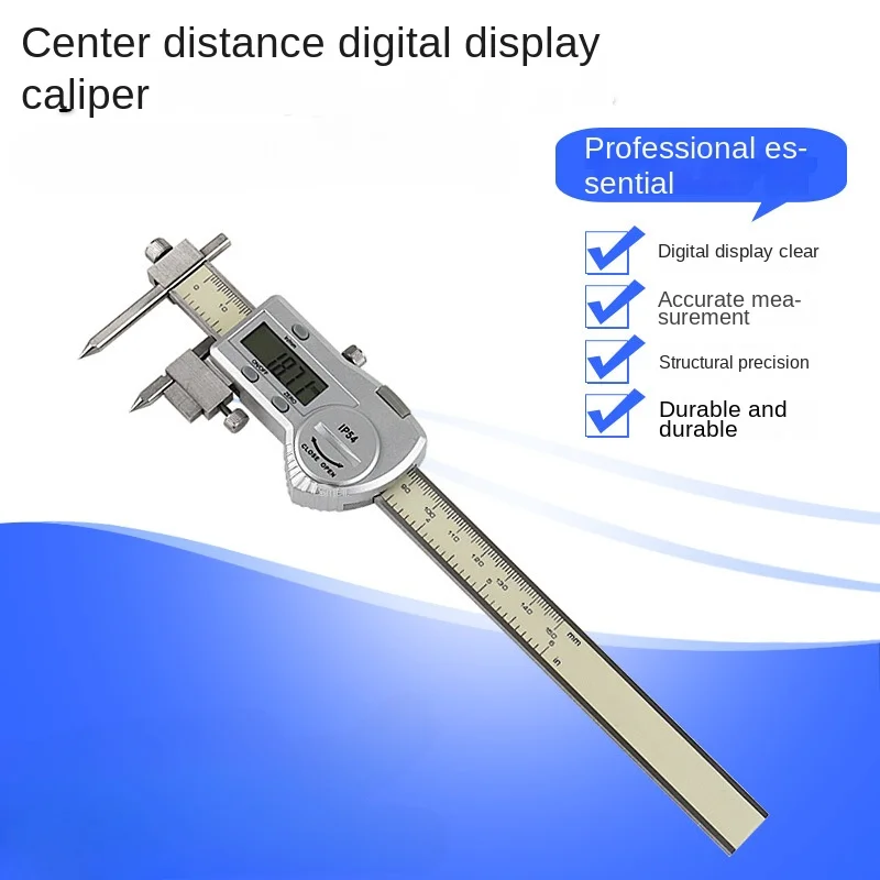 

Cone Probe Center Ruler Hole Distance Caliper Offset Center Line Waterproof Digital Calliper