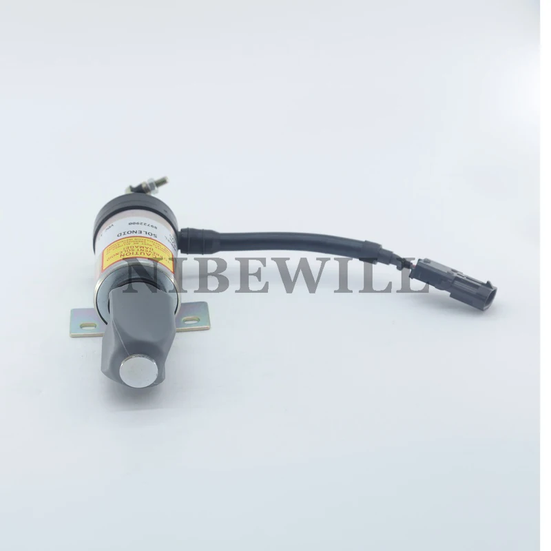 Engine Accessories For Excavator Tractor A650 A750 BH140 BH165 Engine Shutdown Solenoid Valve 89722900 12V view 2