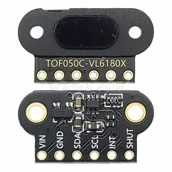 Laser-Entfernungssensormodul für Arduino STM32 Messen Sie den Flugentfernung 50 cm 200 cm 400 cm I2C-Ausgang TOF050C TOF0200C TOF0400C