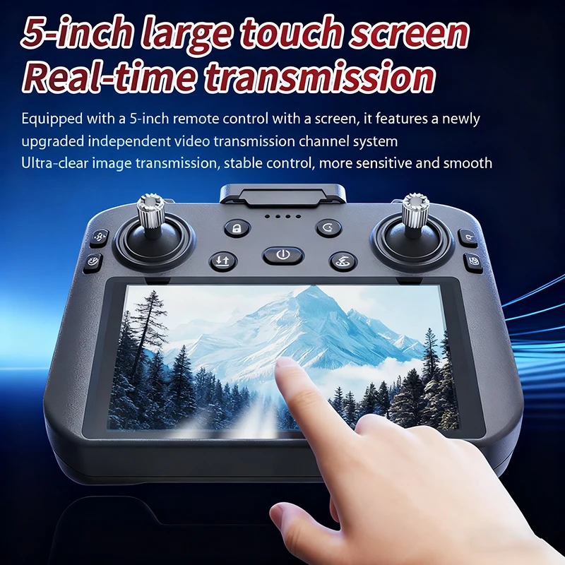 2025 New B8S Drone 8K Professional GPS positioning HD Dual Camera Photography 2KM Brushless Foldable Large Screen RC Quadcopter