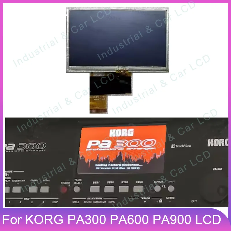 

ЖК-дисплей для KORG PA300 PA600 PA900 ЖК-дисплей с дигитайзером сенсорного экрана для Korg PA300 PA600 PA900 ЖК-дисплей с дигитайзером сенсорного экрана