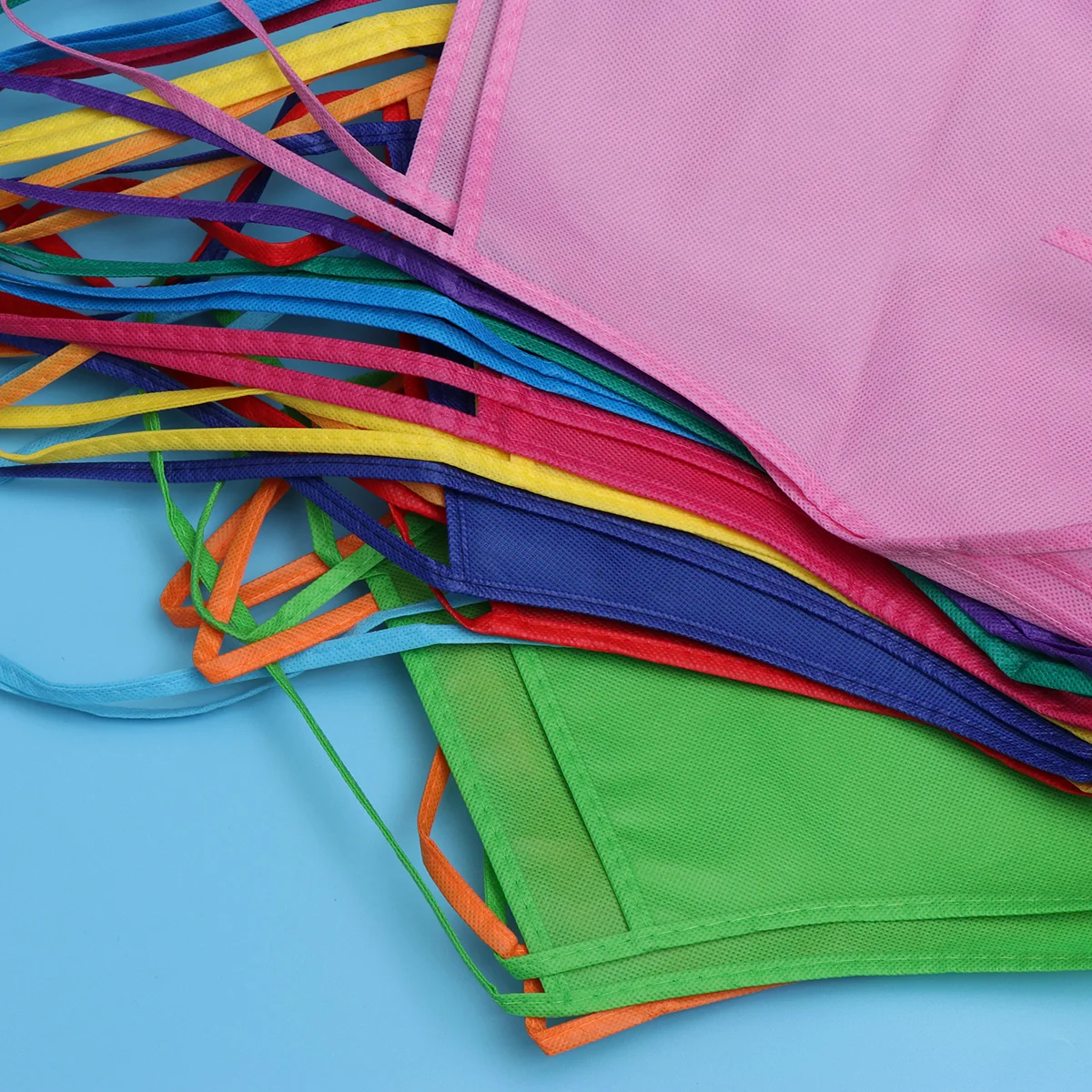 12Pcs Aprons Quick Dry Non-Woven Waterproof Painting Apron f