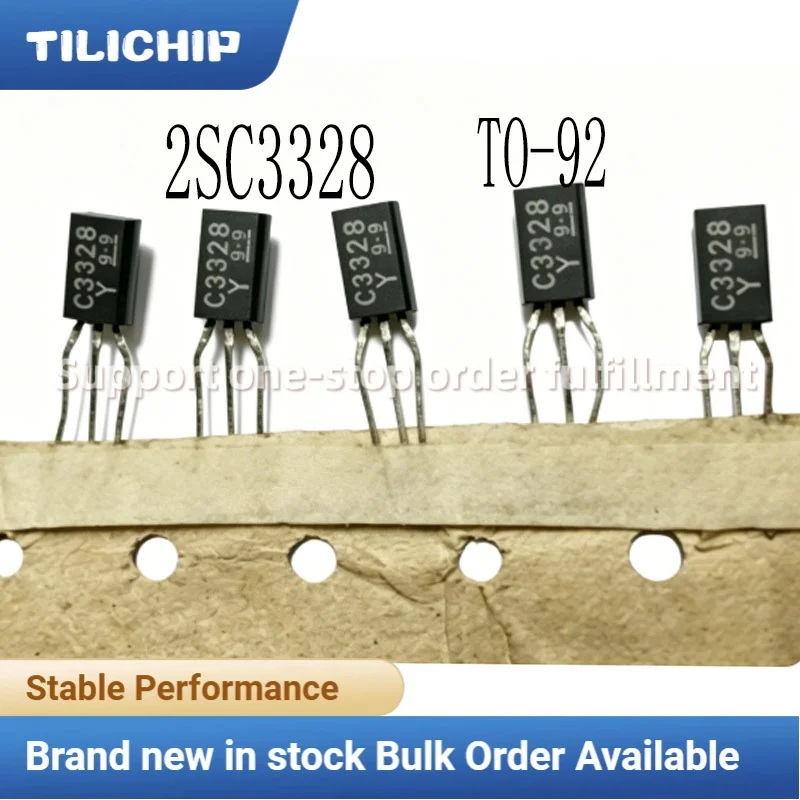 50PCS~100PCS Brand new 2SC3328 2SC3328-Y Through-Hole TO-92 Transistor Audio Power Amplifier Original