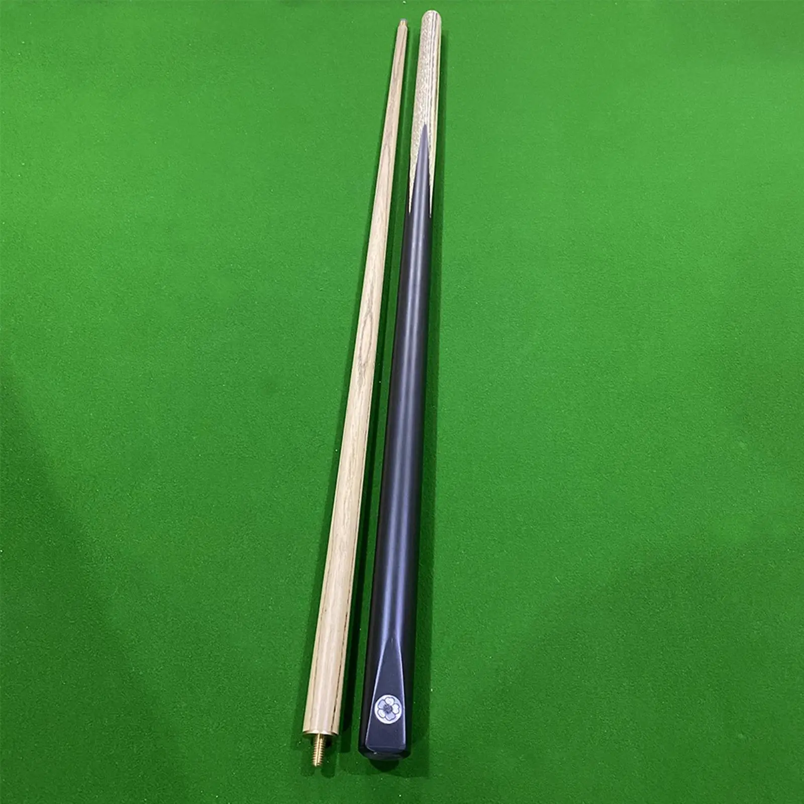 

Billiard Pool Cue Stick 1/2 Split Billiard Stick Practical Snooker Cue 10mm Tip for Office House Starters Men Women
