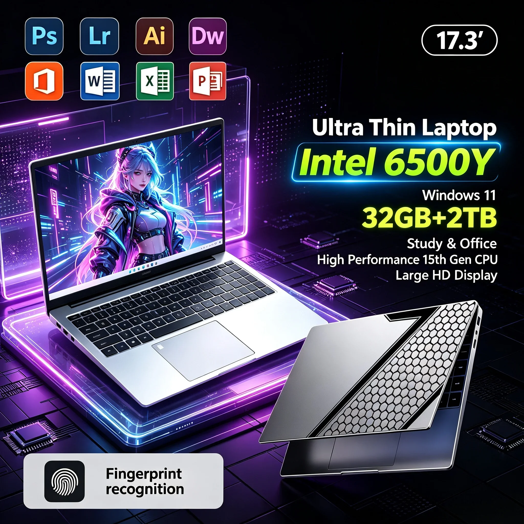 New Intel 6500Y 17.3