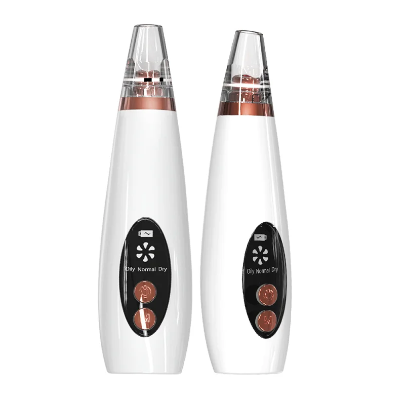 المكتبة الذكية الجمال باليد العلامة الخاصة مزيل الرؤوس السوداء مع شفط فراغ منظف المسام USB قابلة للشحن Blackhea