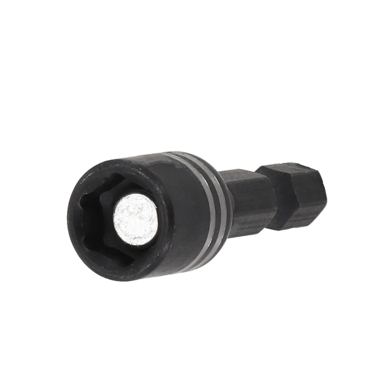 8mm Socket Wrench Bit with 1/4 Inch Hex Shank Adapter for Mounting on Drill Drivers Pneumatic Tools and Screwdriver Handles
