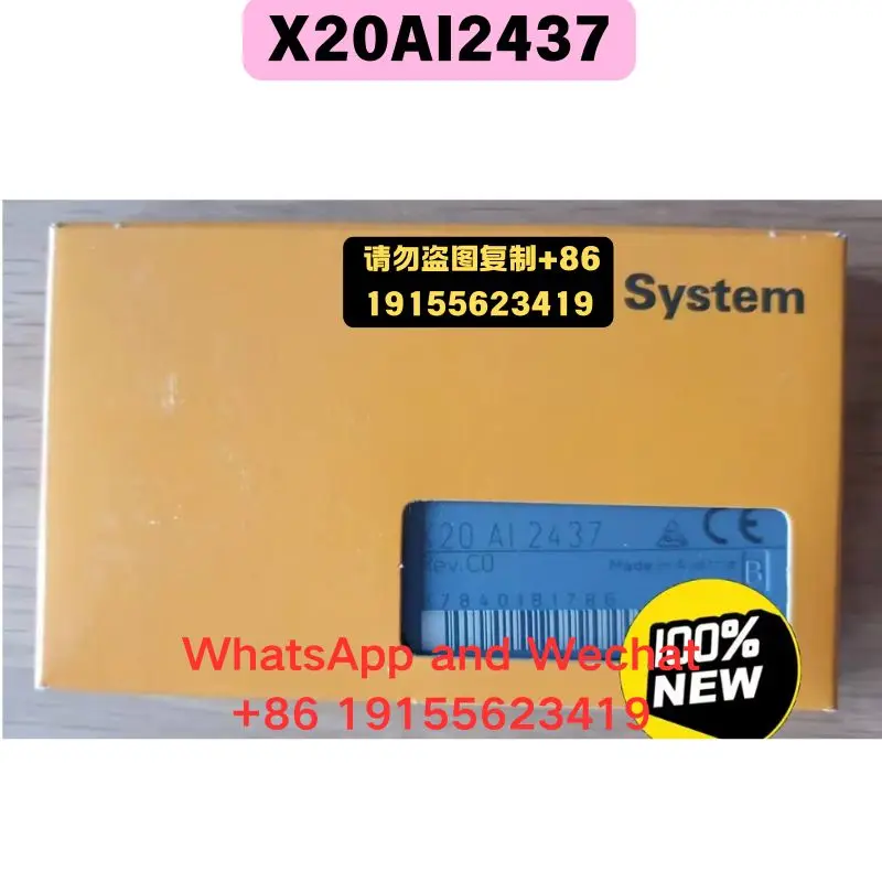 Brand new original X20AI2437 module Functional test OK Fast delivery Genuine original