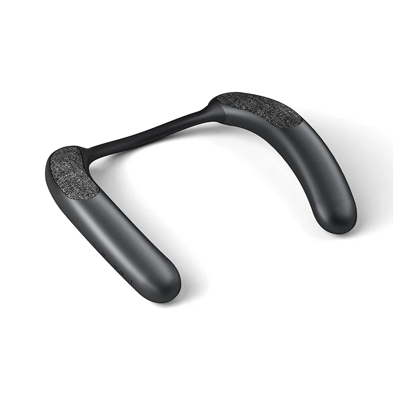 Rockmia EBS-910 New Wearable Wireless Neckband Speaker Bluetooth 5.3 AAC Code True Wireless Stereo Music Box TF Card Slot Type C