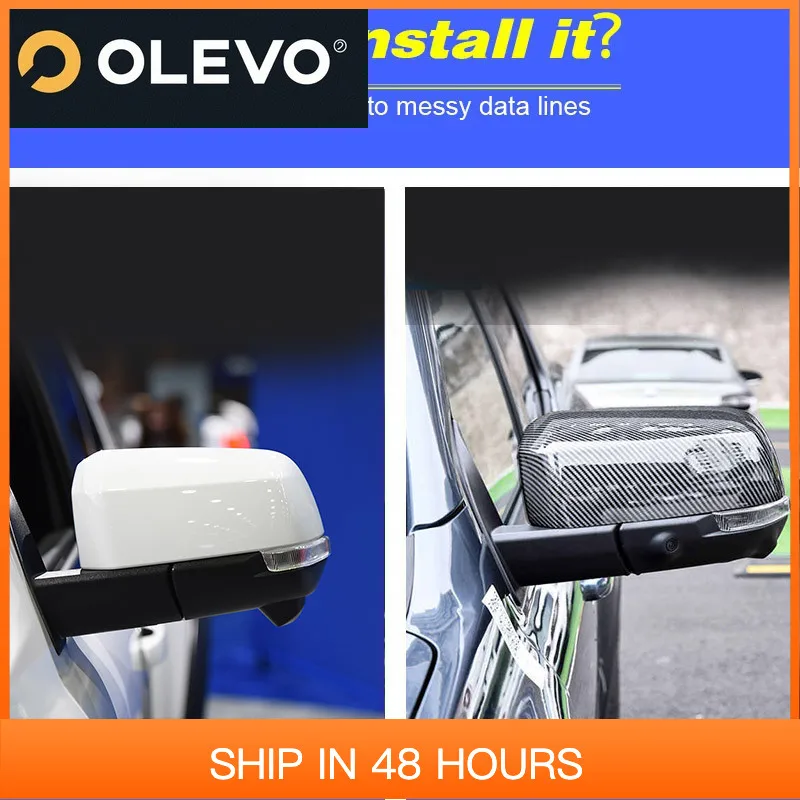 

Новинка для Ford Ranger T9 Raptor Everest 2023 2024, внешняя боковая крышка зеркала заднего вида, защитный чехол, аксессуары