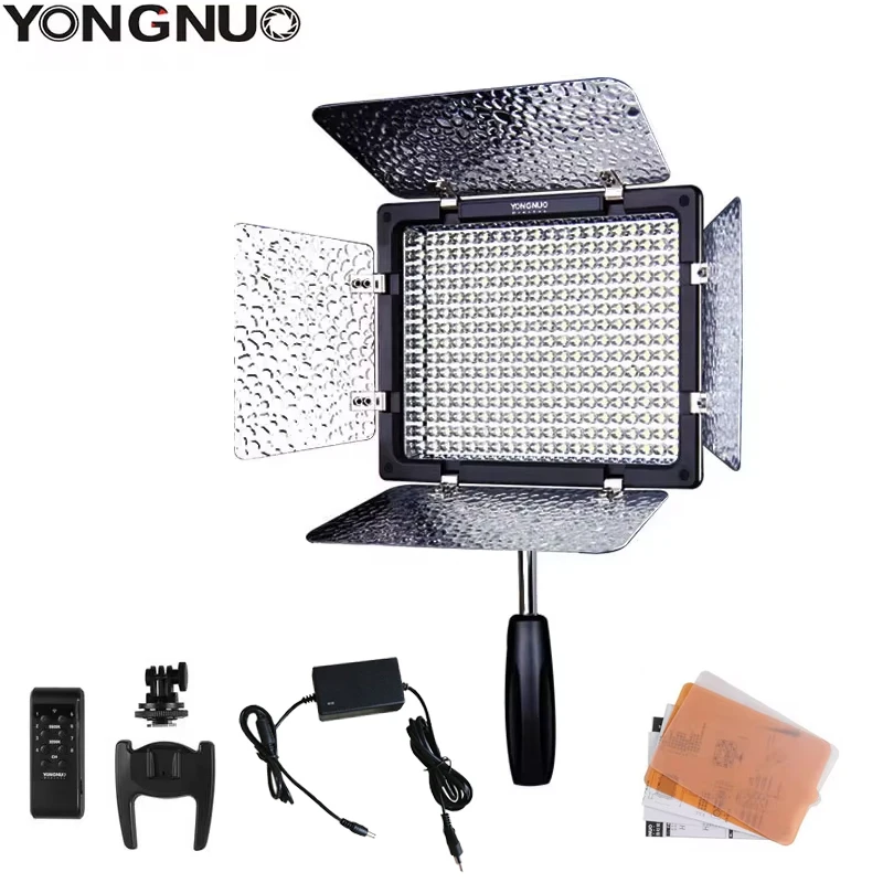 Yongnuo YN300 III YN-300 III 3200K-5600K Adjustable Color Temperature Camera Photo LED Video Light Optional with Accessories kit