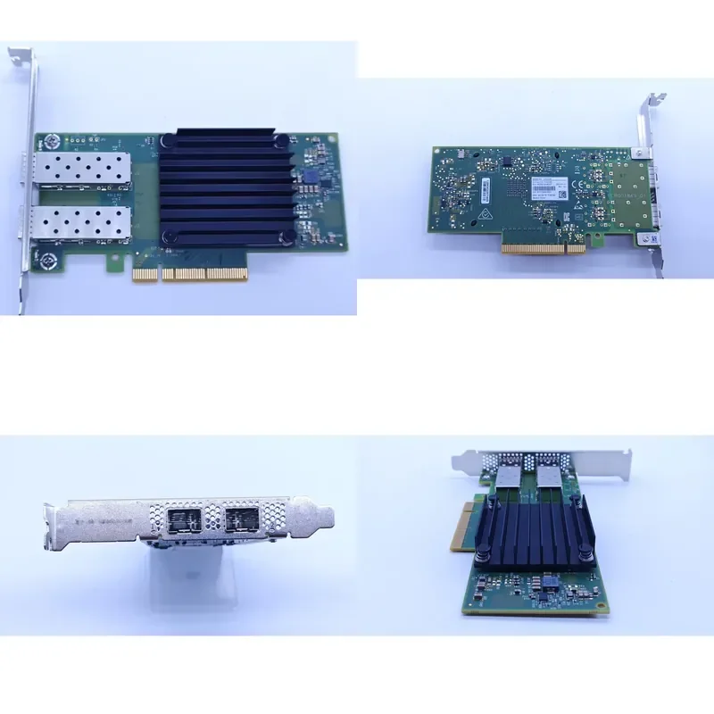 for ConnectX-5 MCX512A-ACUT 25GbE Dual Port SFP28 PCIe 3.0 x8 Network Interface Card High Performance Data Center Server