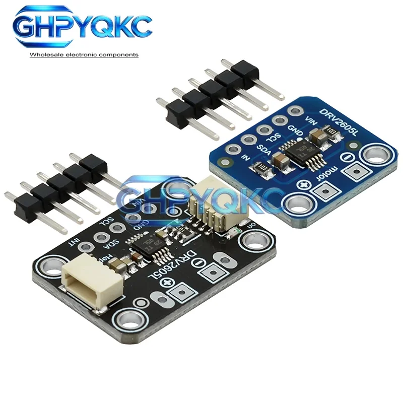 GHPYQKC DRV2605L Haptic Motor Driver Module DC 2-5V Vibration Motor Controller Board for Arduino Electronic Development