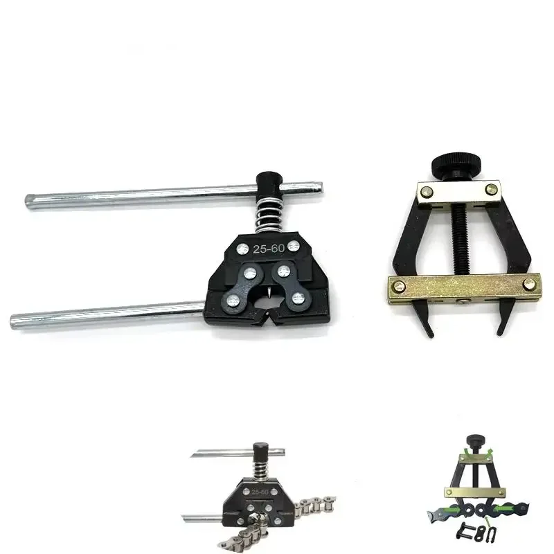 

Motorcycle Chain Breaker Cutter Splitter Chain Connecting Puller Holder Tool 25-60 05B-10B 410-530 25H-60H A2040-A2060 Bicycle