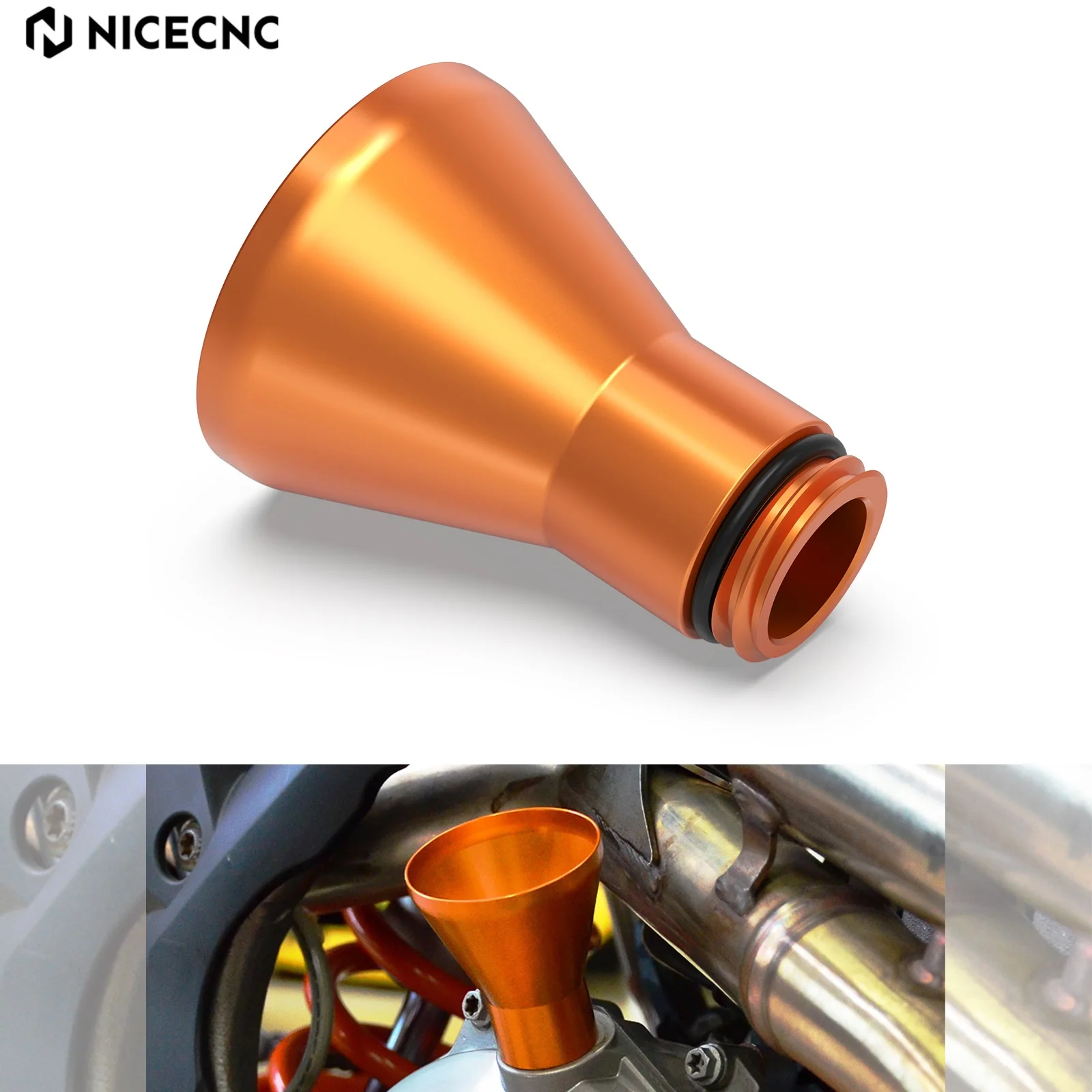 

For KTM EXC 300 Motorcycle Oil Filler Funnel Refueling EXC-F 500 EXC-F 450 SX-F 350 XC-F 350 XC-W 250 XC 150 SX 125 2001-2022