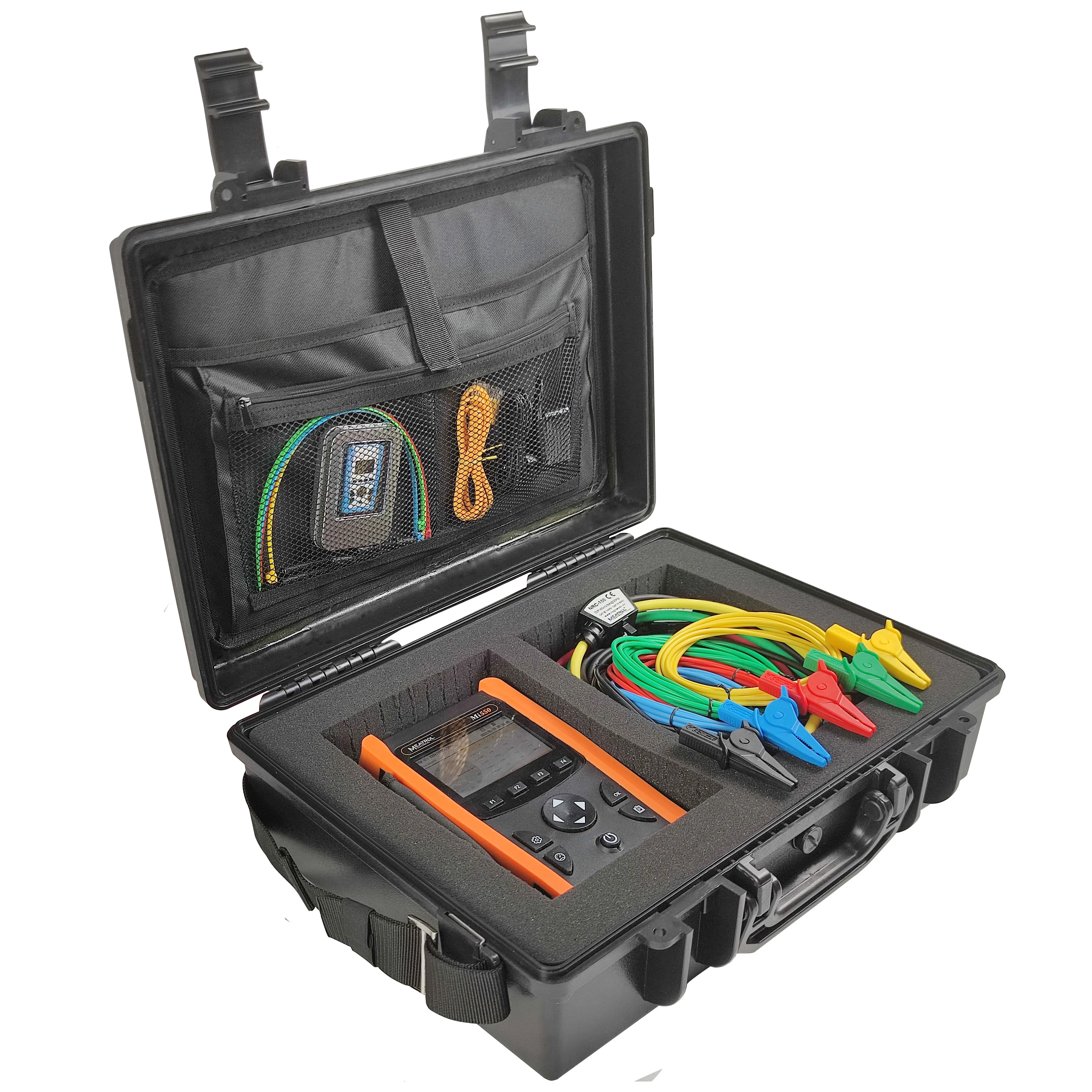 Power Quality Monitor Mi550 Handheld Three Phase Meter with Rogowski Coil 32GB Memory and Waveform Capture
