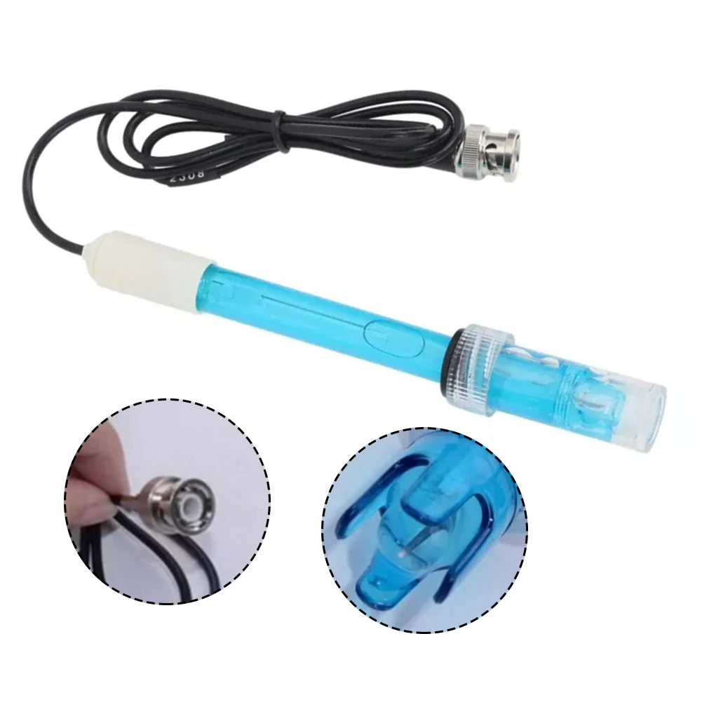 1PC PH Electrode Probe Factory Industry Experiment Laboratory Pool Water Analyzer PH Meter Tester PH Probe BNC Connector