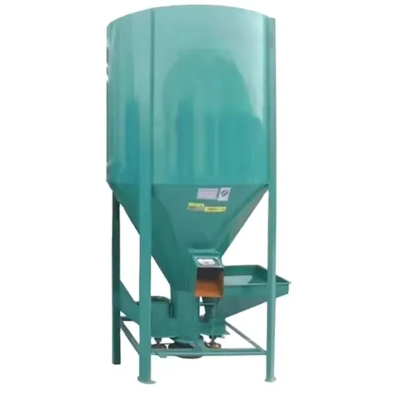 

Hot Sale New Stainless Steel Animal Feed Grinder Mixer Machine Durable Engine Gearbox for Farm for Animal Husbandry Equipment