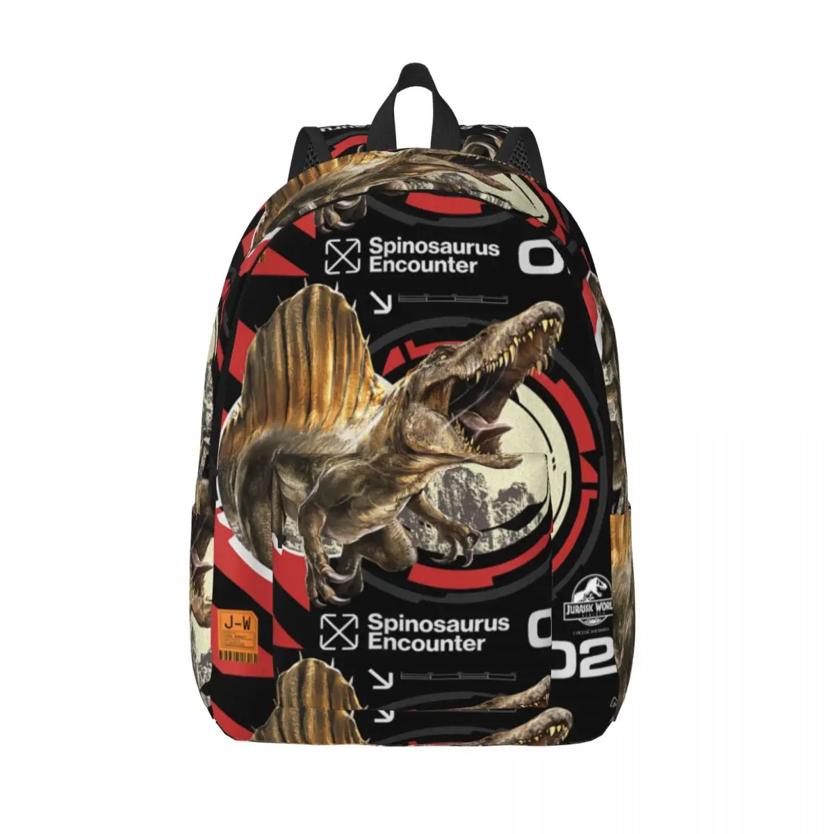 

Jurassic World Rebirth Spinosaurus Encounter Backpack Outdoor Backpacks Female Cool High School Bags Designer Pattern Rucksack