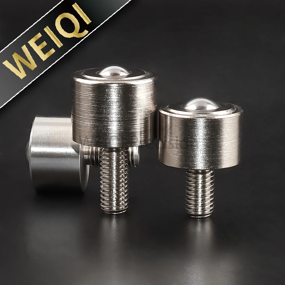 VCN347 Factory High Precision Conveyor Ball Rollers  Stainless /Carbon Steel Ball Transfer Unit Transfer Units with Threaded Rod