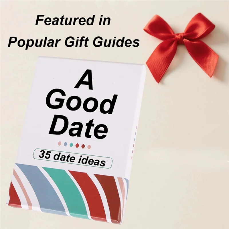 

A Good Date Ideas Game Team Card Fun & Adventurous Date Night Box Puzzle Board Game Team Experience Interactive Game-Y46A