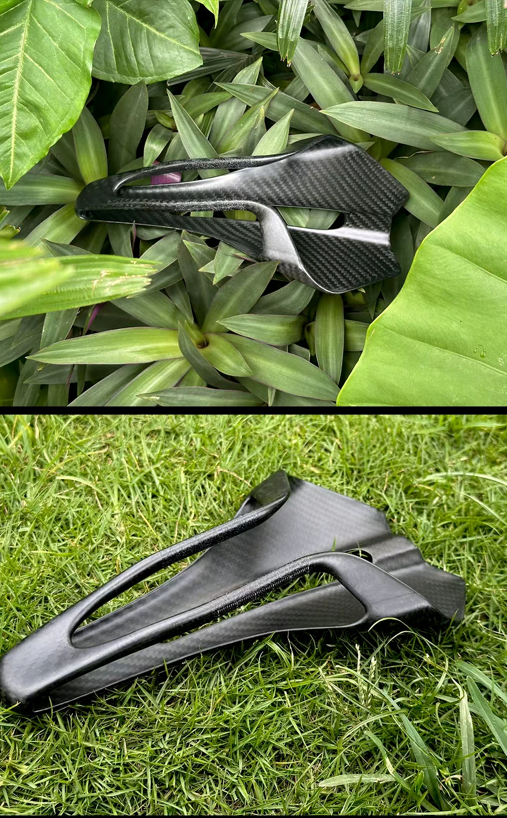 Plselis T800 Integrierter Kohlefasersattel, Fahrradsattel, hochfest, leicht, 100 g, Fahrradkissen, Reiteile – Detail 16