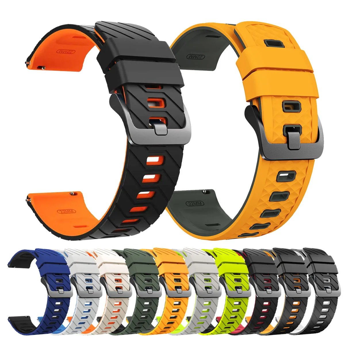 22Mm Sports Silicon…