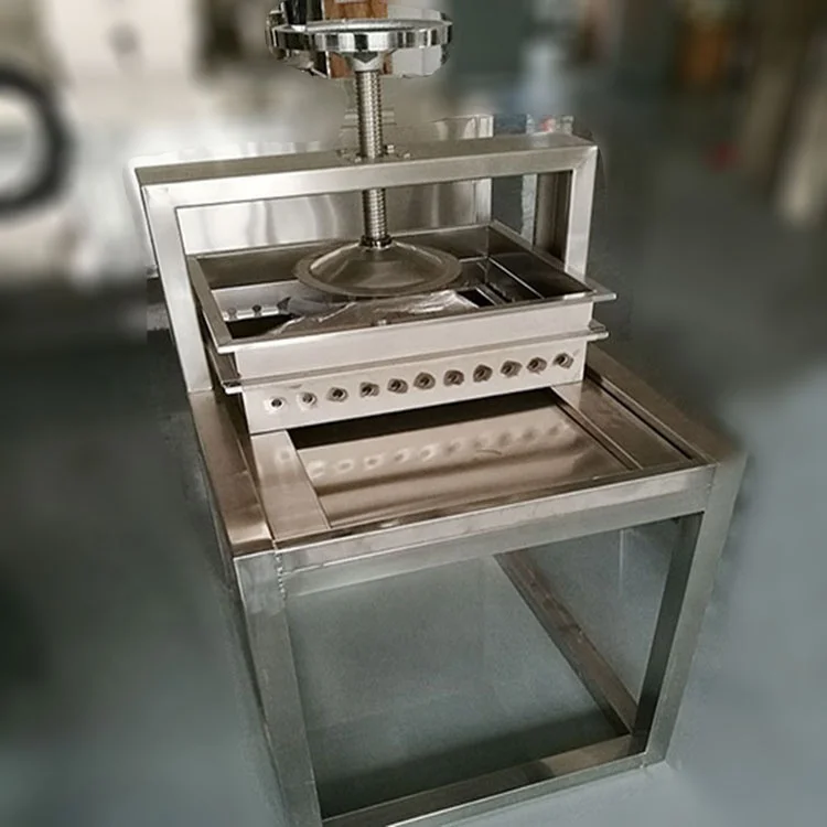 آلة ضغط حليب الصويا اليدوية التجارية سهلة التشغيل على نطاق صغير #4