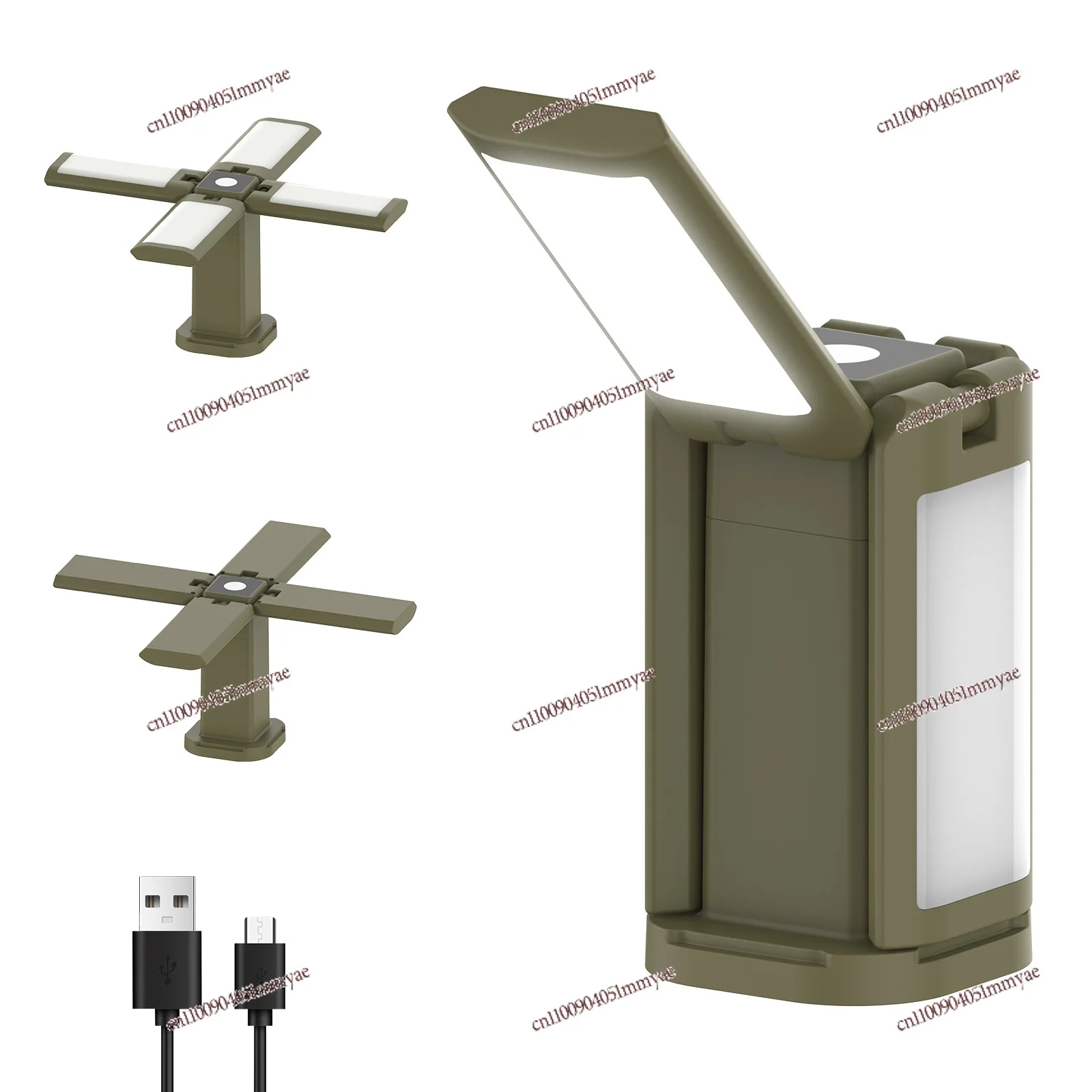 

Outdoor Ambient Camping Light Retractable Tripod Camping Light Searchlight Waterproof