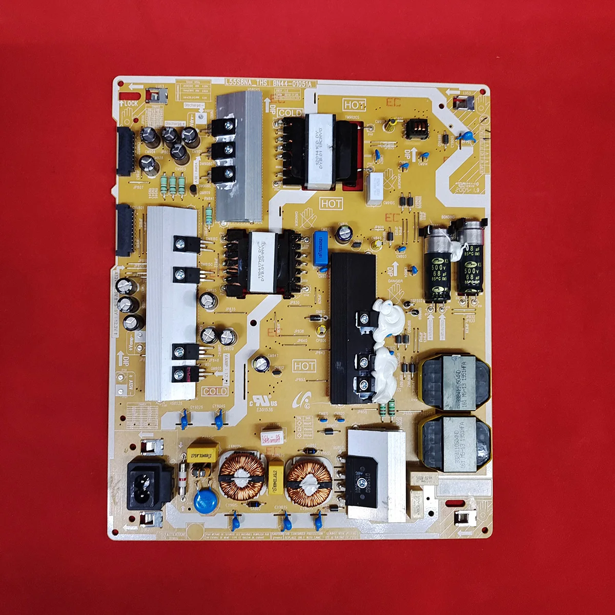 

For BN44-01051A L55S8NA_THS Rev 1.1 POWER SUPPLY BOARD Has Been Tested To Work Properly Apply to QE50Q80TAT LED TV