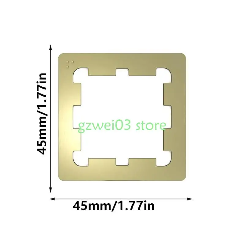 Durabilité y8ac DURABILITÉ AM5 CPU POUR AMD7950X 7900X 7700X 7600X AM5 Contacts CPU Contacts Régulation température du