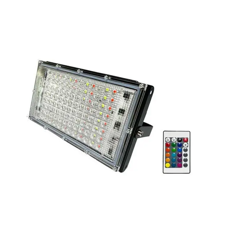 

ABUP-Remote LED прожектор-рефлектор, водонепроницаемый IP65, уличный, для сада, светодиодный RGB-прожектор