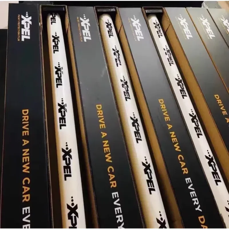 طبقة حماية مستوردة من طلاء XPEL ضمان أصلي PPF لمدة 10 سنوات 1.52 م * 15 م * لفة طبقة حماية شفافة من مادة البولي يوريثان ذاتية الشفاء #4