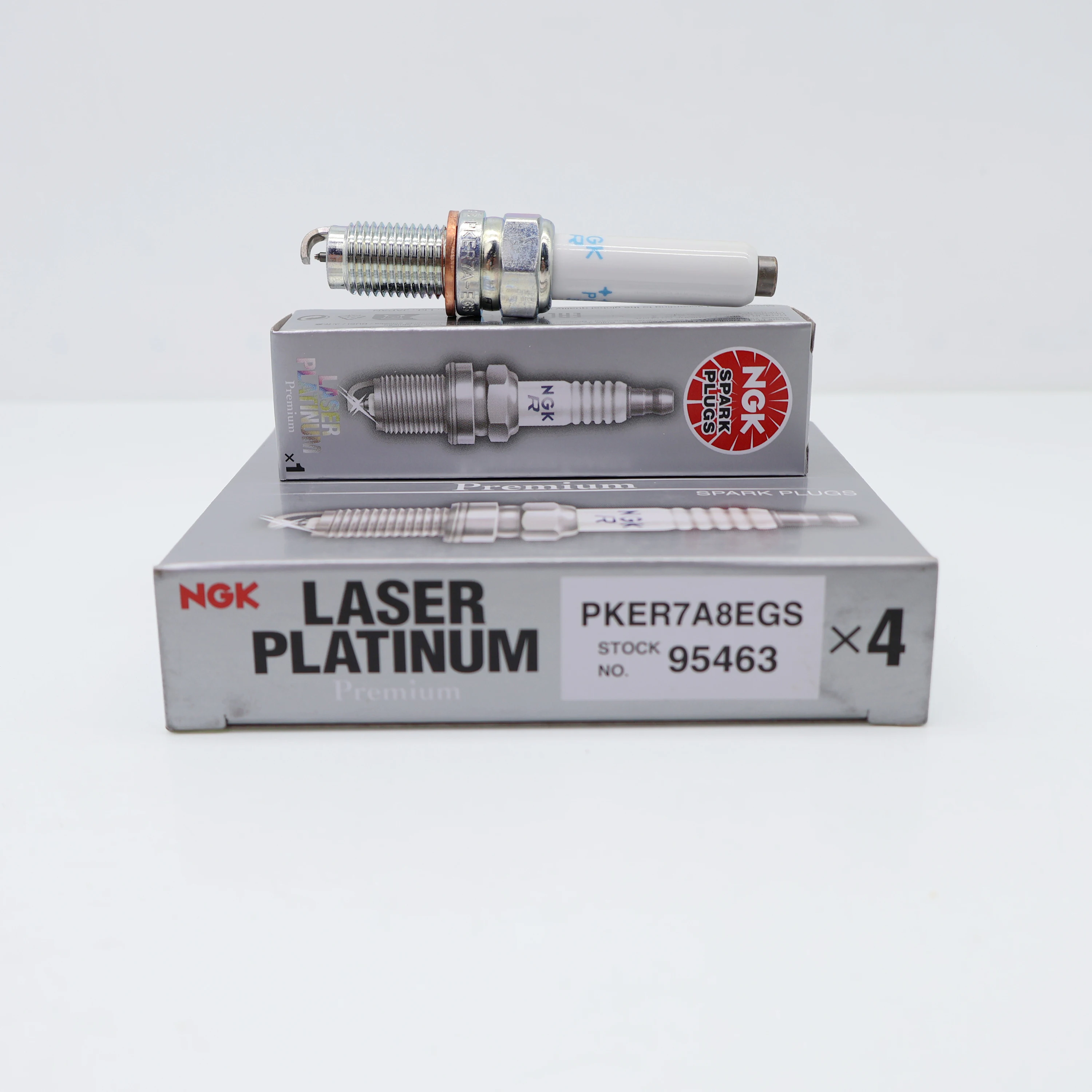 NGK Laser Platinum Spark Plug PKER7A8EGS 95463 Original Genuine Product for AUDI,BENTLEY,LAMBORGHINI,SEAT,SKODA,VW OEM:04E905602
