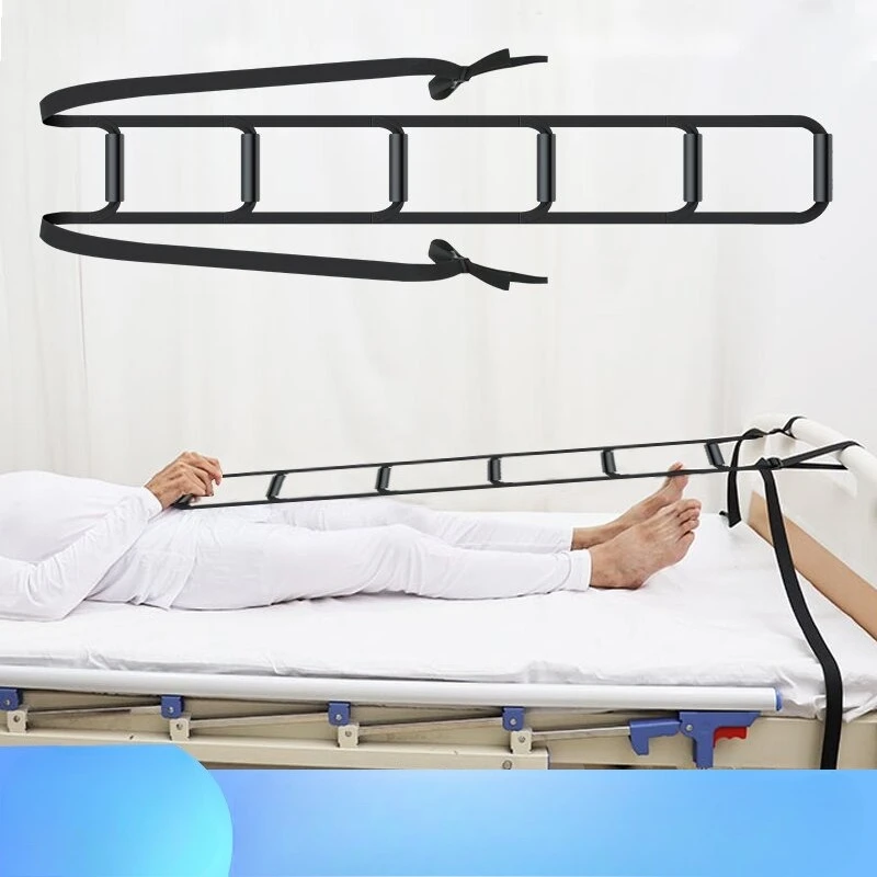 Nylon Wake-up Assist Belt, Elderly and Disabled Wake-up Assist Device, Tension Belt, Multi Handle Traction Tension Belt