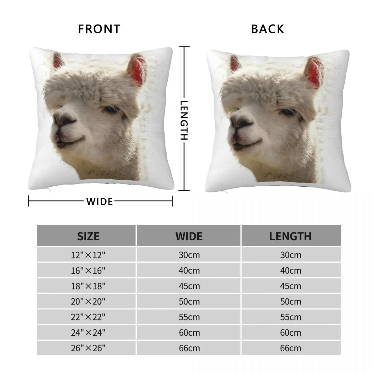 Alpaka Lama Sexy As Ever Pillowcase Polyester Linen Velvet Creative Zip Decorative Pillow Case Home Cushion Case