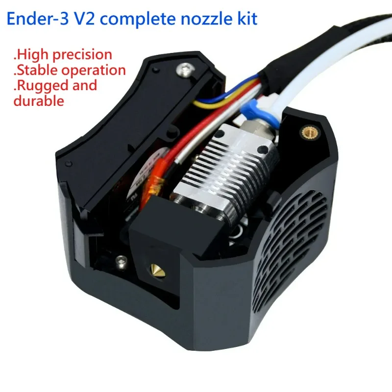 24V Ender 3 V2  Extruder Full Hotend Kit with 4010 Cooling Fan 0.4mm Nozzle Aluminum Heating Block Ender3 V2 3D Printer Hot End
