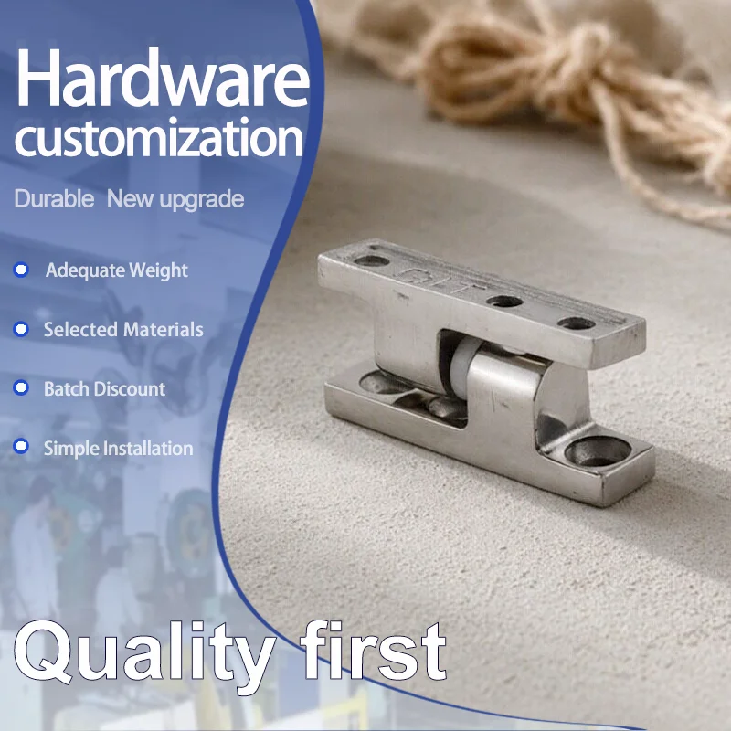 304 Stainless Steel Butterfly Hinges Suitable for Metal Box Cabinet Doors of Industrial Instrument Equipment Distribution Boards