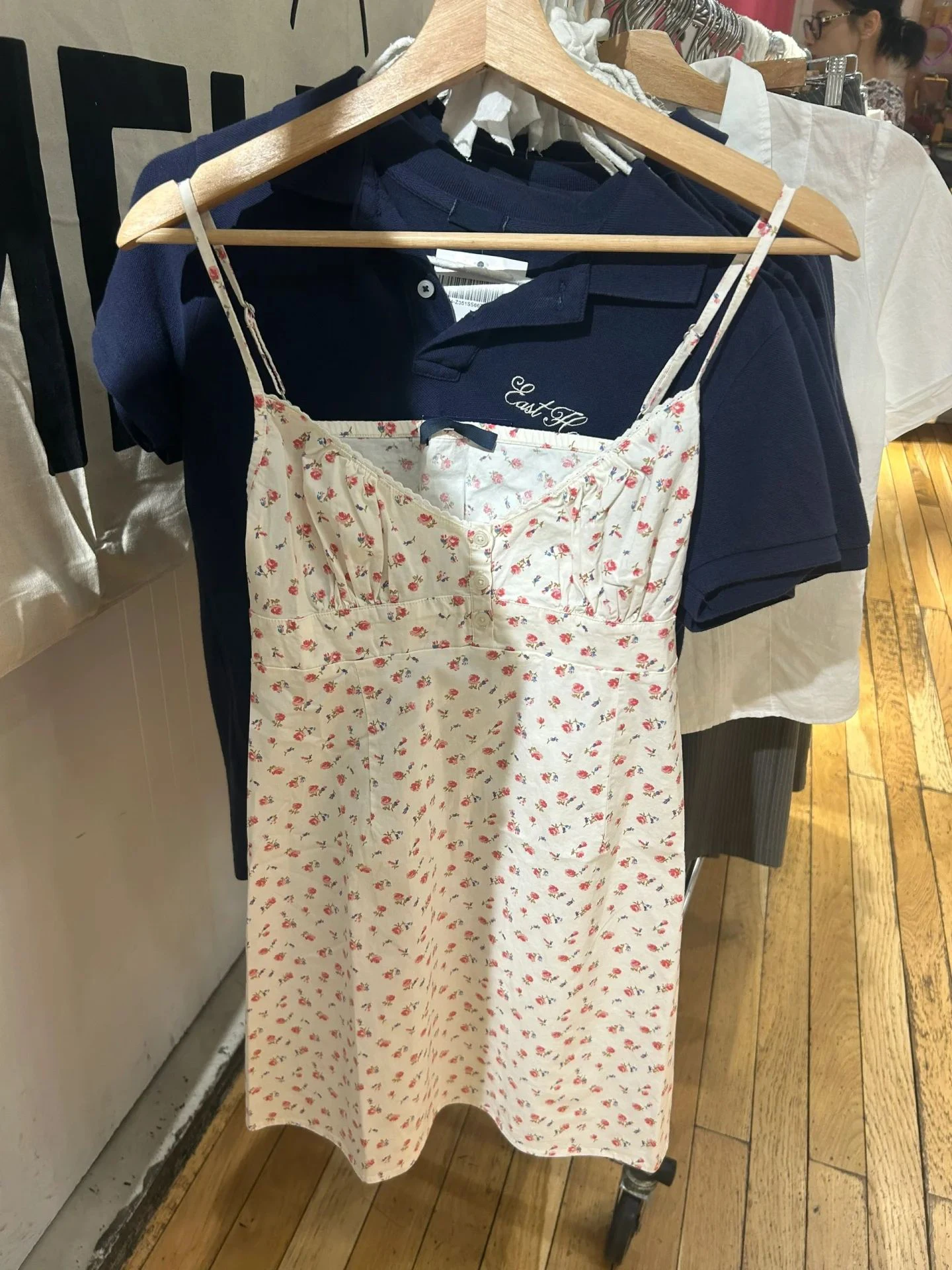 Minivestido camisero rojo con encaje Floral para mujer, vestido corto de verano con tres botones en la espalda con cordones y cintura elástica, Vestidos cortos de algodón