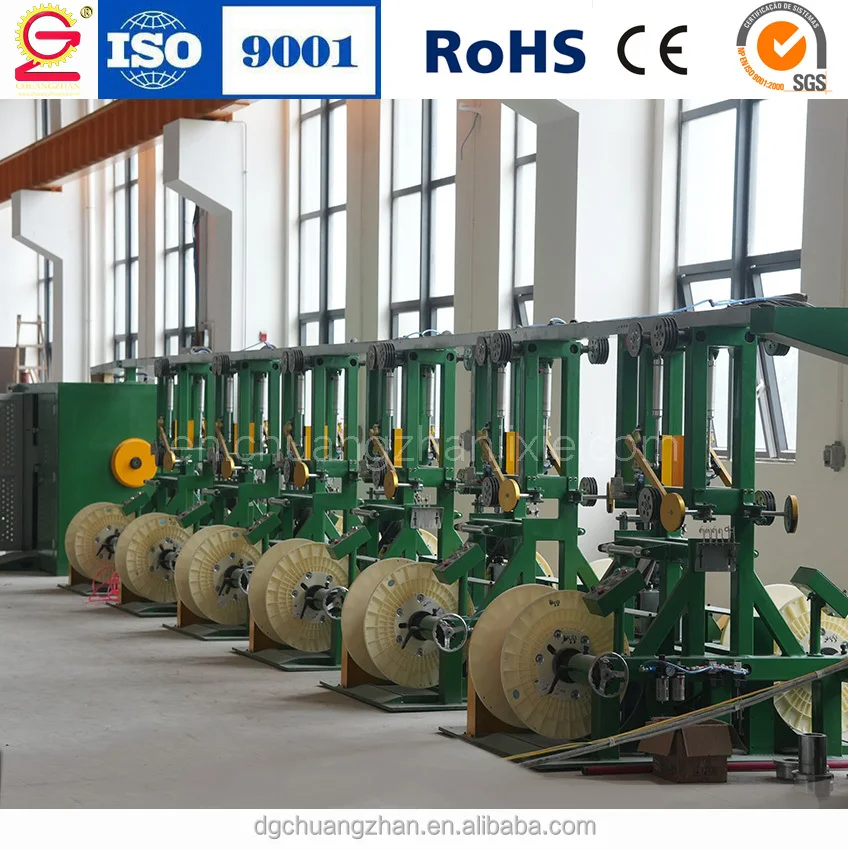 800mm Single Twist Machine Cable Strander Bunching Machine Cantilever Single Copper Wire Cable Twist Bunches Twisting Machine