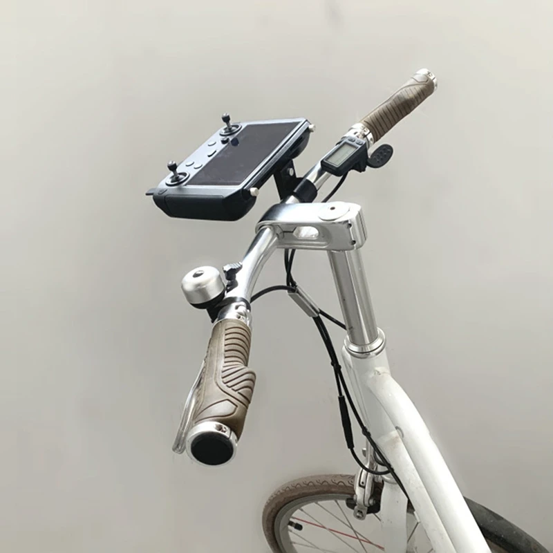 طائرة بدون طيار تكبير DJI-Mavic 2 Pro مع شاشة ، جهاز تحكم عن بعد ذكي ، دعامة دراجة ، حامل دراجة مثبت ، ملحقات مشبك