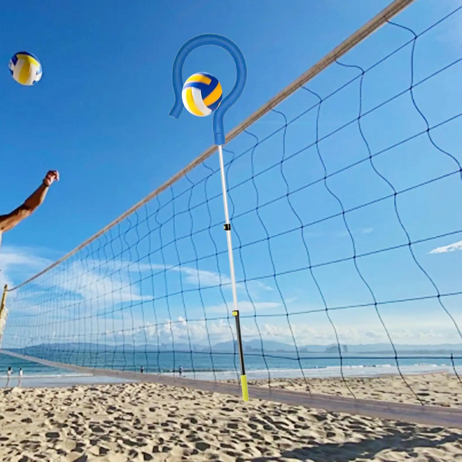 

Инструмент для тренировки волейбола с крючком для отметки вопросов, оборудование для тренировки ударов